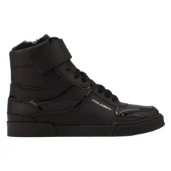 e High-Top-Sneakers aus Leder>Dolce & Gabbana Online
