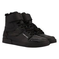 e High-Top-Sneakers aus Leder>Dolce & Gabbana Online
