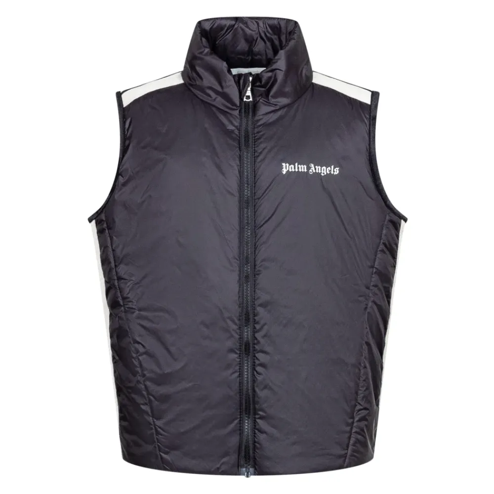 e Jacke mit hohem Kragen und Reißverschluss>Palm Angels