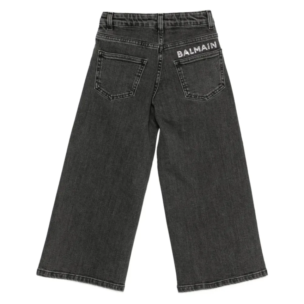 e Jeans mit Fünf-Taschen-Design>Balmain Hot