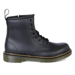 e Leder Bikerstiefel mit Gelben Nähten>Dr. Martens Hot