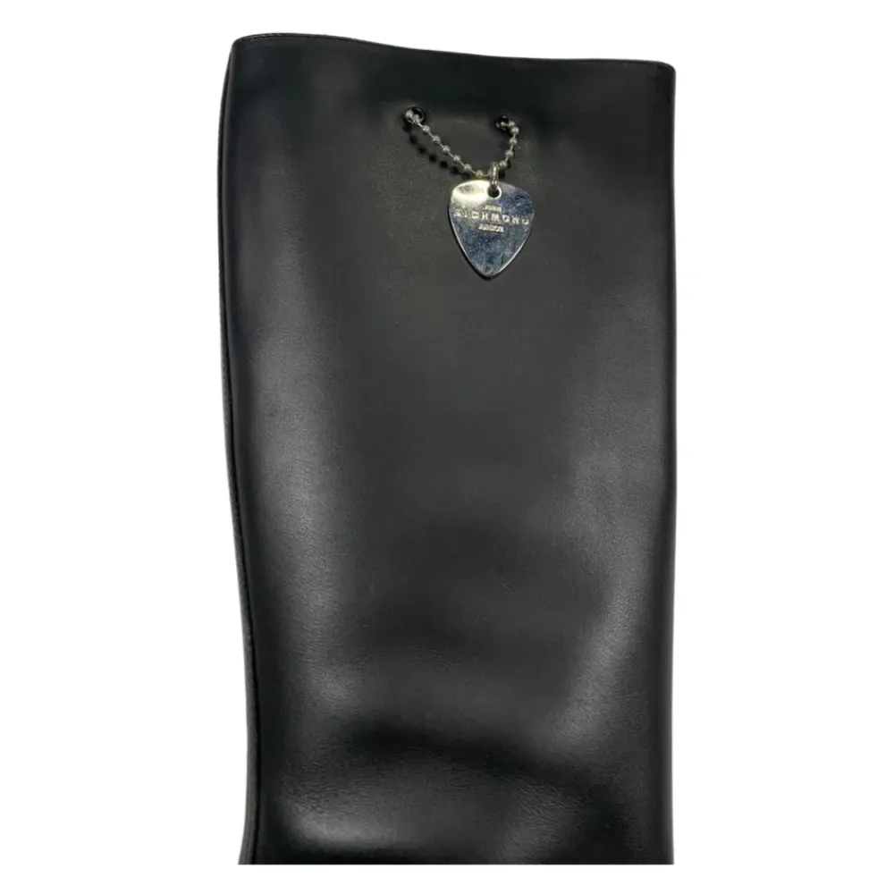 e Leder Kinderstiefel Herzdesign>John Richmond Online