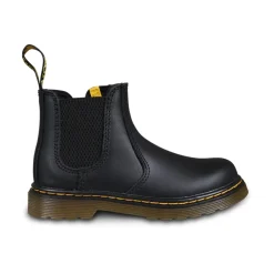 e Leder-Ankle Boots mit gelbem Detail>Dr. Martens Online