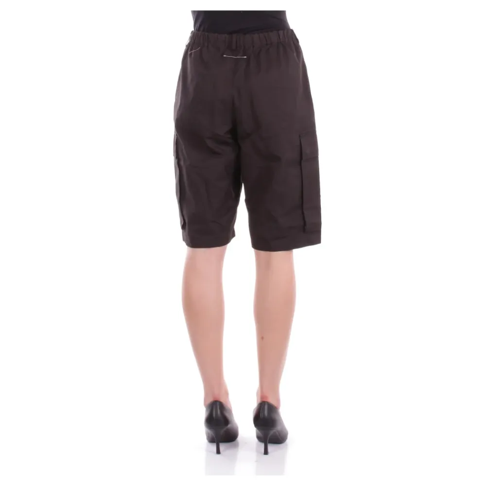 e Logo-Shorts mit Taschen>MM6 Maison Margiela Clearance