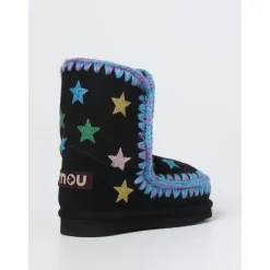 Schwarze Sternenstiefel für Kinder><noscript><img width=