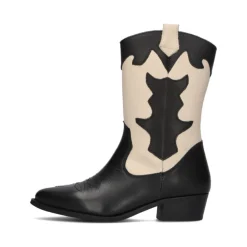 Schwarzer Cowboystiefel NOLIA>Wysh New