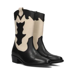 Schwarzer Cowboystiefel NOLIA>Wysh New