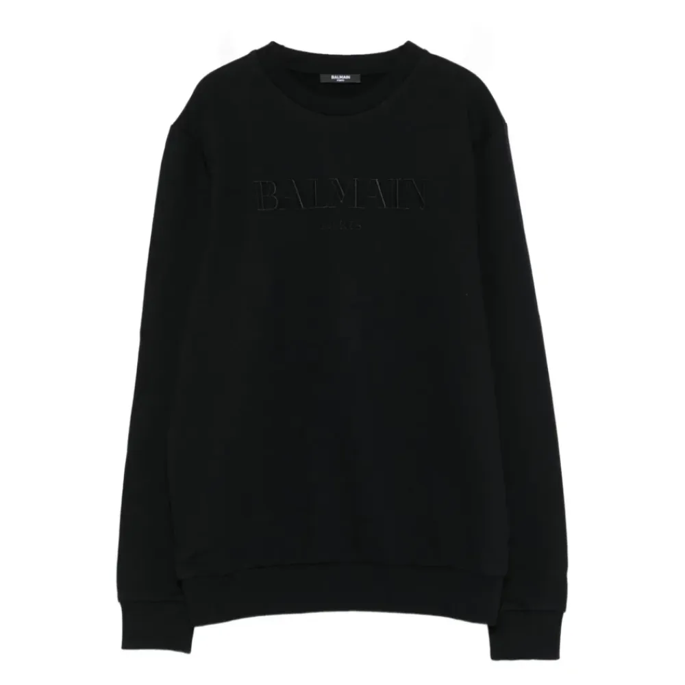 er Logo-Sweatshirt Langarm>Balmain New