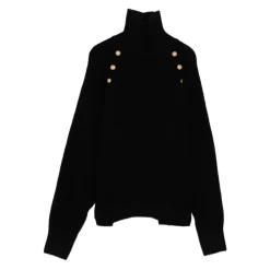 er Pullover mit gerippten Details>Balmain