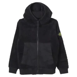 er Shearling-Pullover mit Nylon-Einsätzen>Stone Island Best