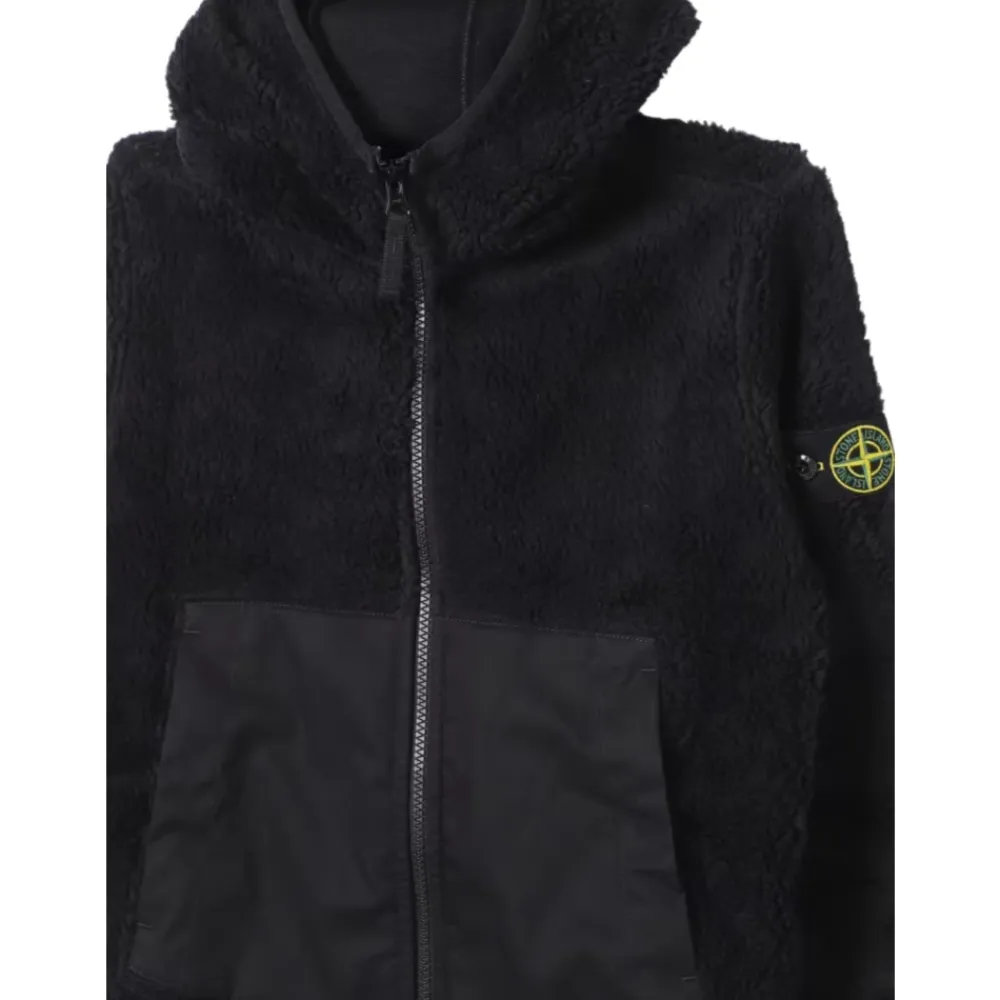 er Shearling-Pullover mit Nylon-Einsätzen>Stone Island Best