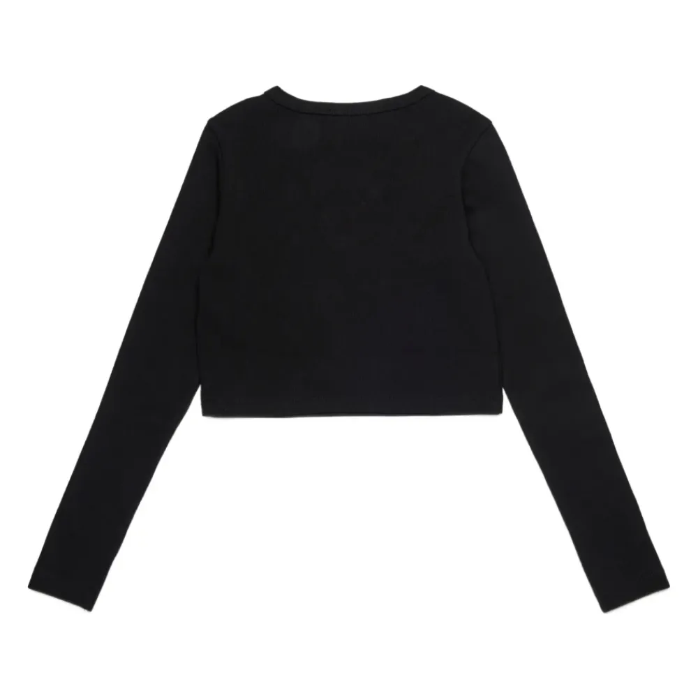 es Geripptes Langarm T-Shirt>Diesel Best