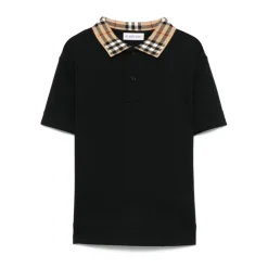es Poloshirt mit Knopfleiste>Burberry
