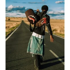 Sharks in Paris Blur Duffle Bag>SPRAYGROUND Best