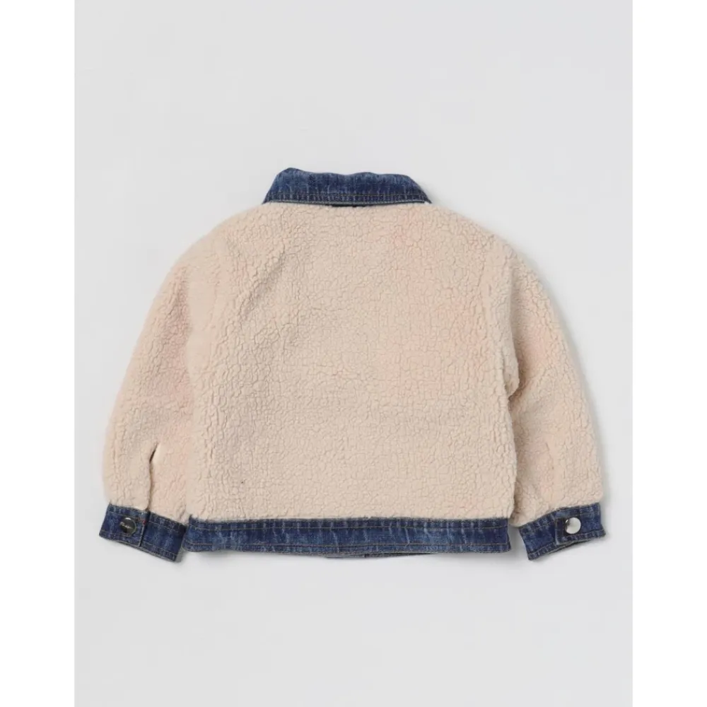 Sherpa Fleece Denim Jacke>Diesel Discount