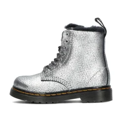 Silberne Serena T/J Lederstiefel>Dr. Martens New