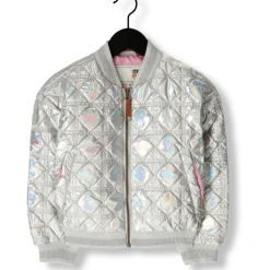 Silberne Space Bomber Jacke für Mädchen>Modström Discount