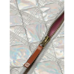 Silberne Space Bomber Jacke für Mädchen>Modström Discount