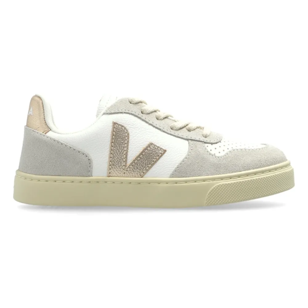 Small V-10 Laces Leather>Veja Hot