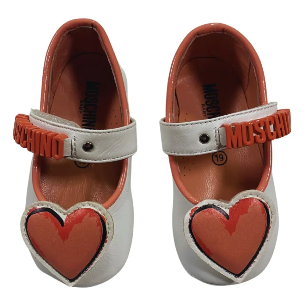 Smooth Leather Ballerina>Moschino Best