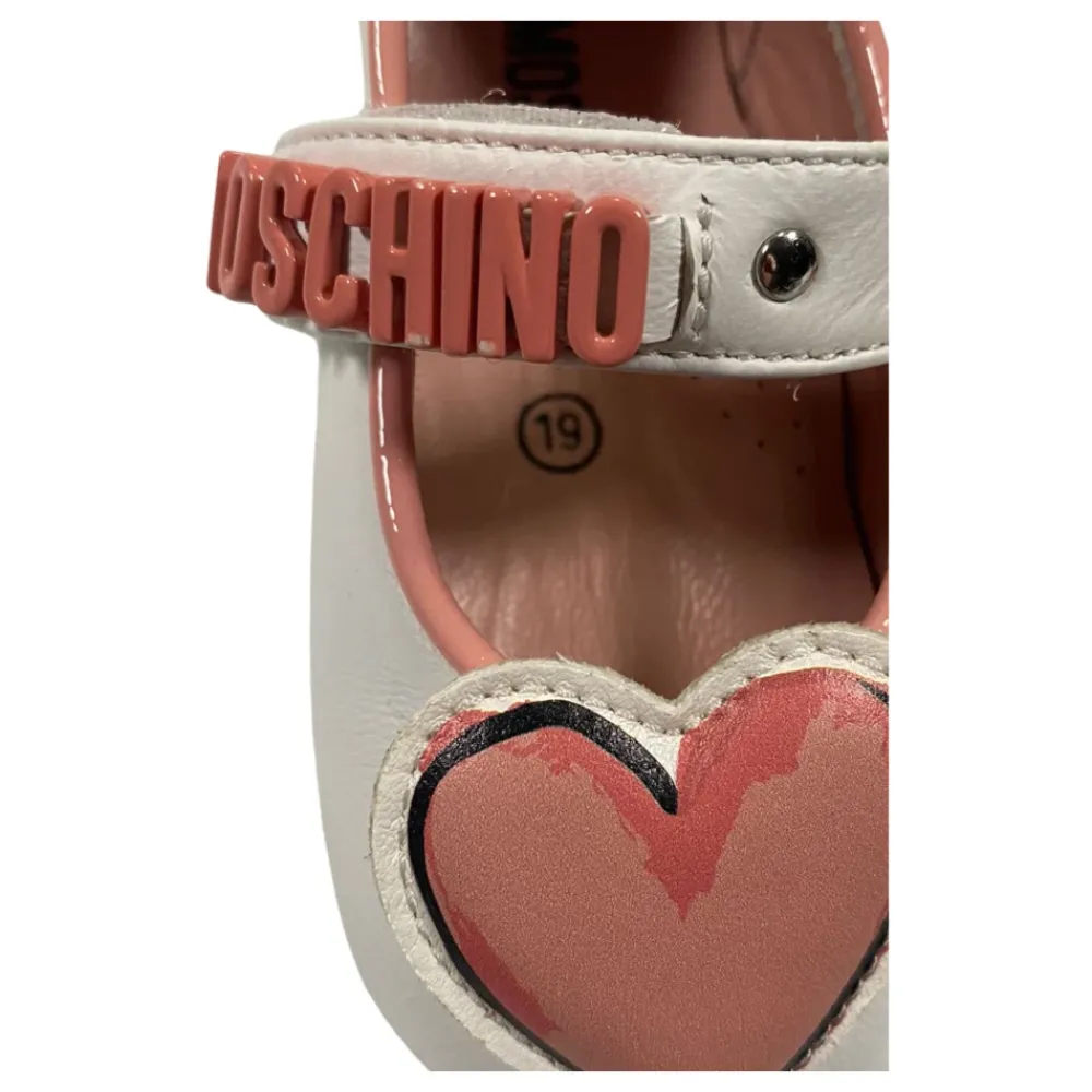 Smooth Leather Ballerina>Moschino Best