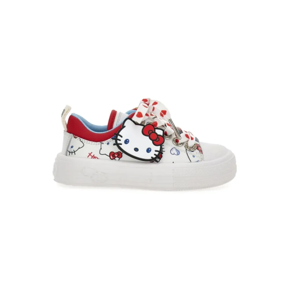 Sneakers con applicazione Hello Kitty>Monnalisa Sale
