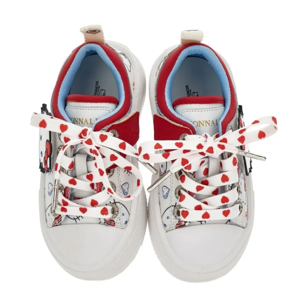 Sneakers con applicazione Hello Kitty>Monnalisa Sale