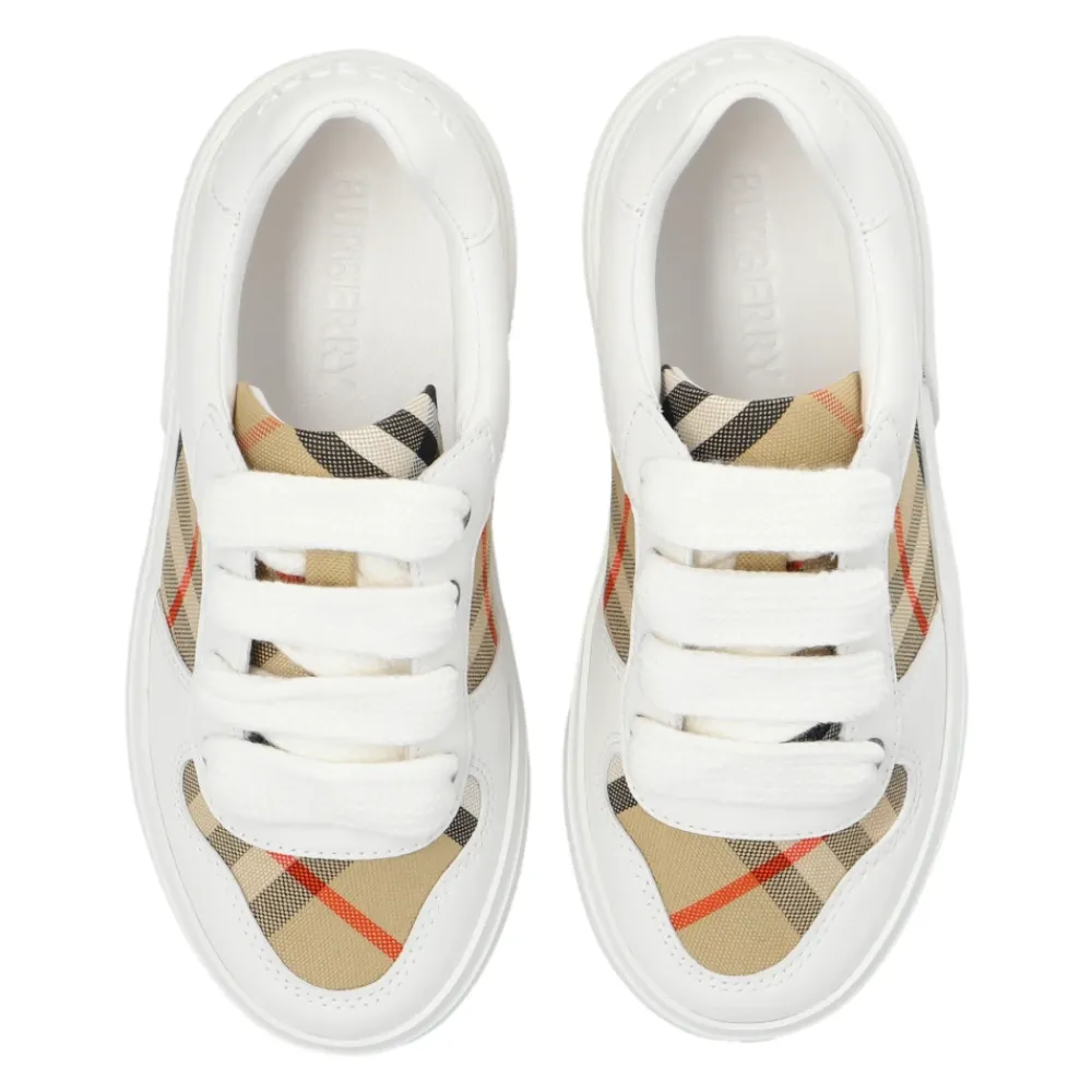 Sneakers mit Karomuster>Burberry Discount