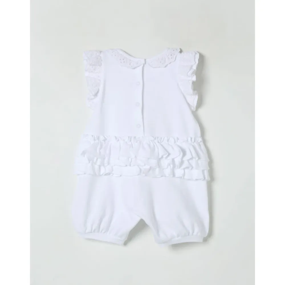 Spitzenbogen Baby Strampler>Monnalisa Outlet