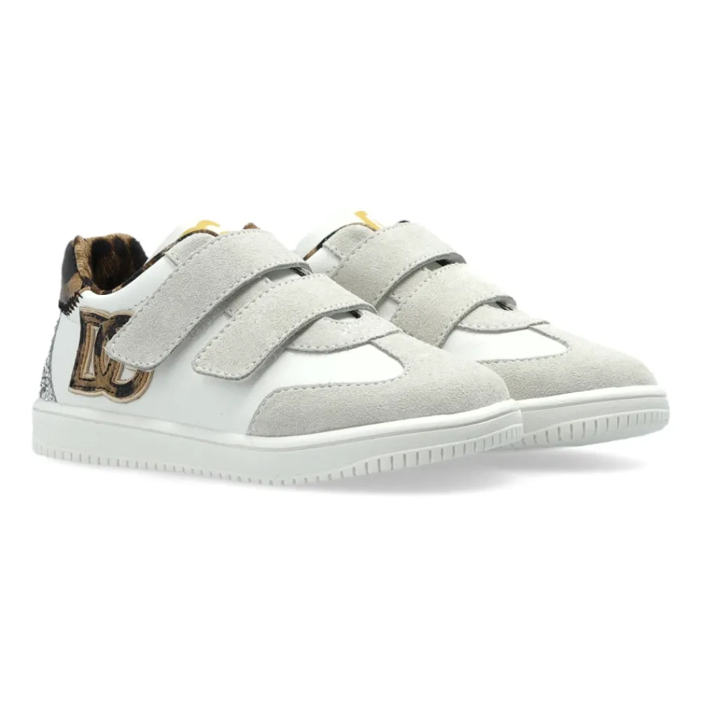 Sportschuhe mit Logo und schimmernden Applikationen>Dolce & Gabbana Sale