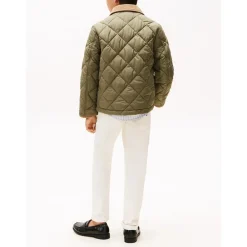 Steppjacke mit Kontrastkragen><noscript><img width=