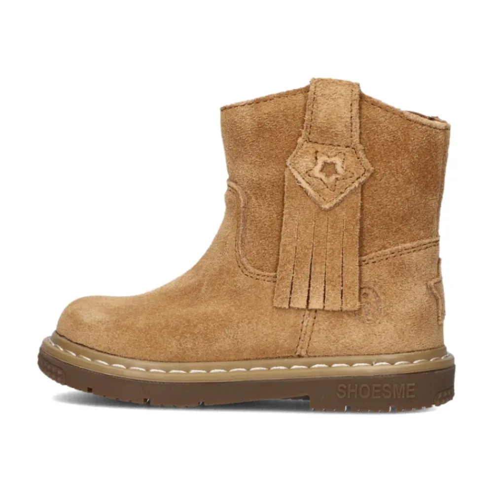 Stilvolle Cognac Wildleder Stiefeletten>Shoesme Outlet
