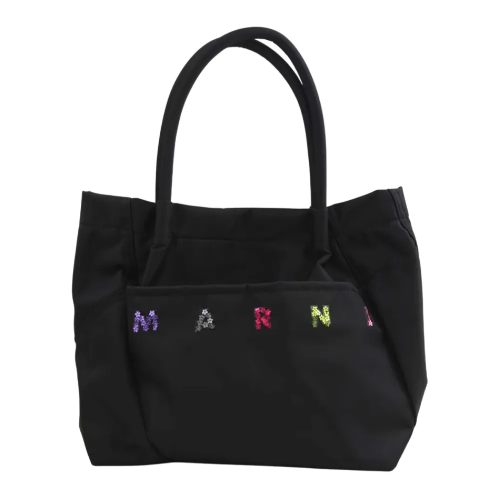 Stilvolle Handtasche mit Vordertasche>Marni Online
