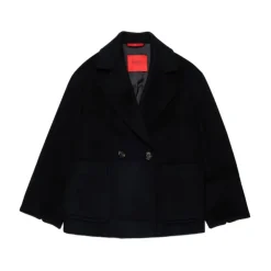 Stilvoller Nero Mantel AW25>Max & Co Clearance