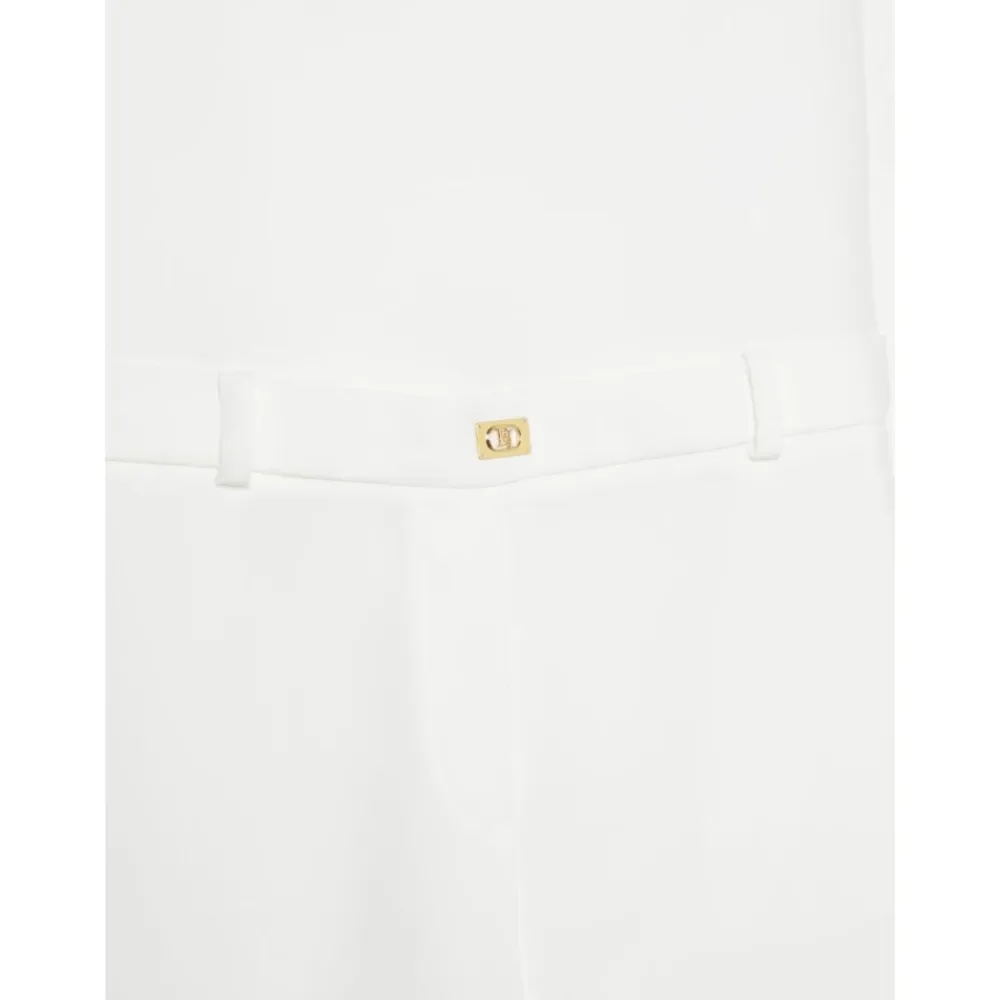 Stylische Kinder Gelb Creme Hosen>Elisabetta Franchi New