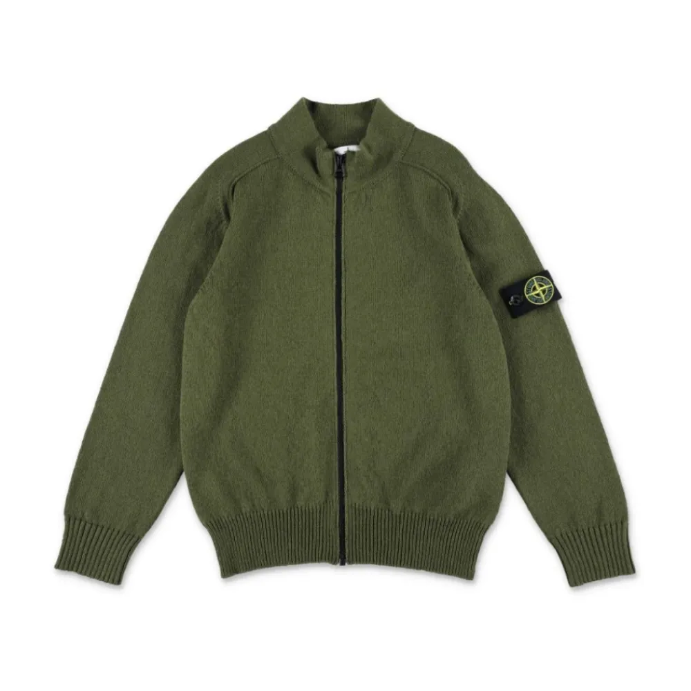 Stylischer Strickpullover>Stone Island