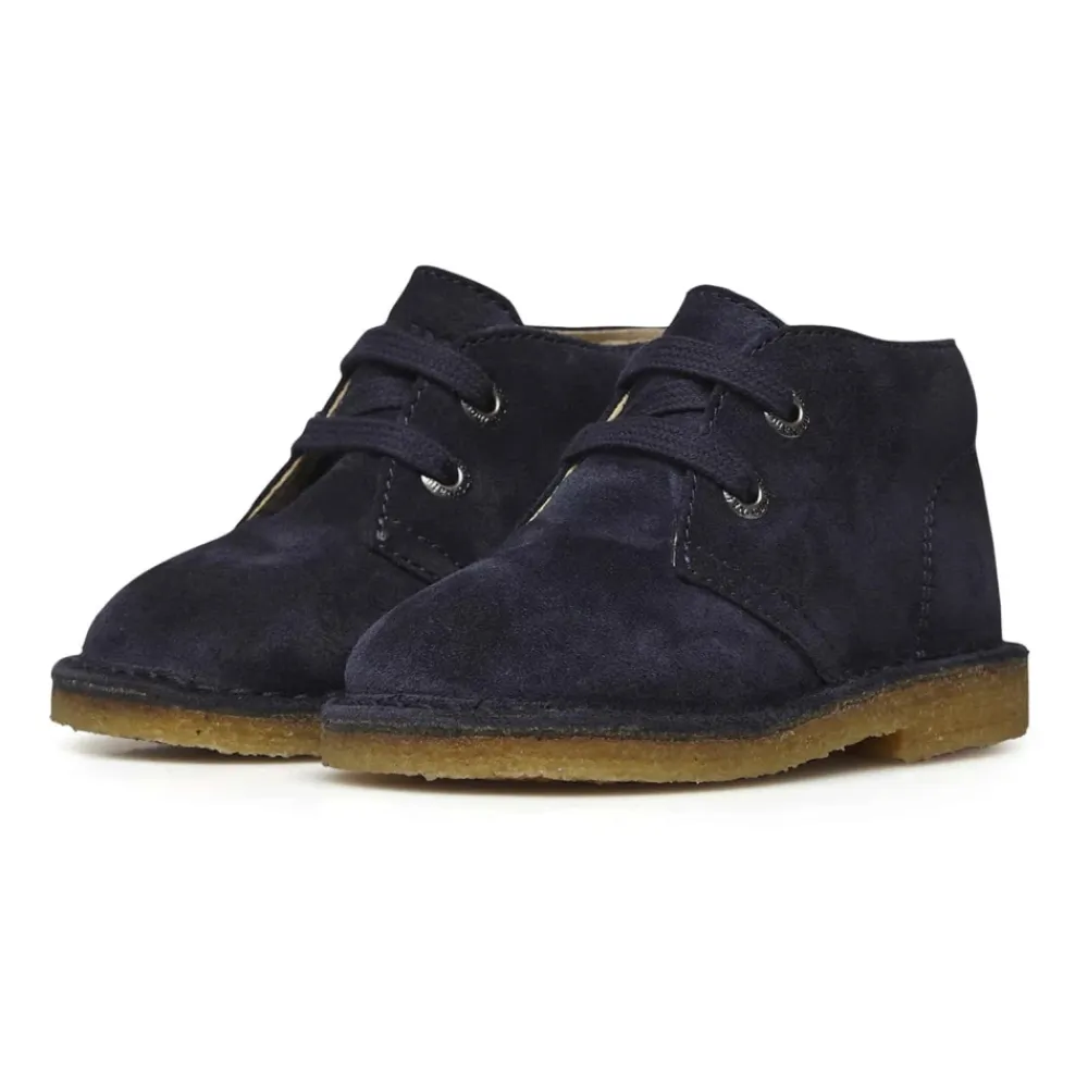 Suede Desert Boots Milky>Naturino Discount