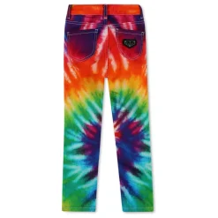 Super High Waist Jegging Tie Dye>Philipp Plein New