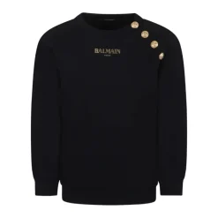Sweatshirt mit Logo-Print>Balmain Discount