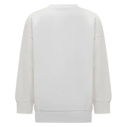 Sweatshirt mit Logo-Stickerei>Balmain Outlet