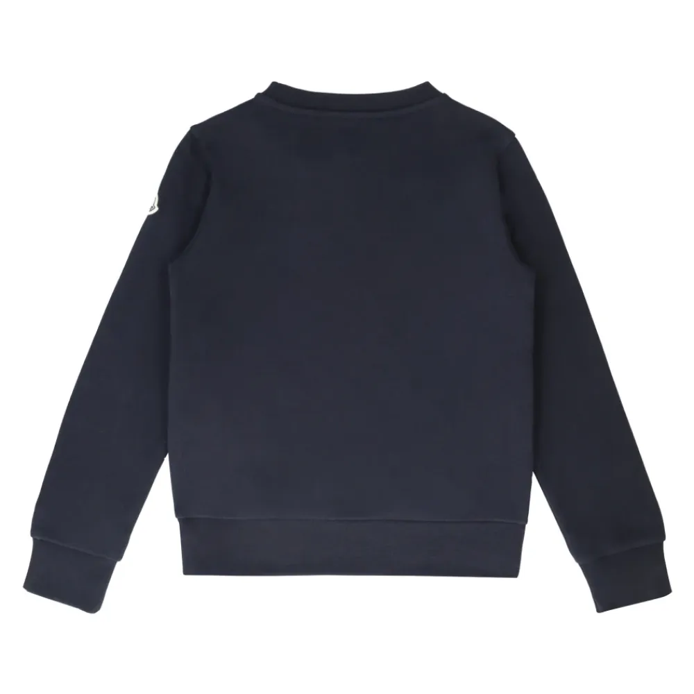 Sweatshirt mit Rundhalsausschnitt>Moncler Clearance