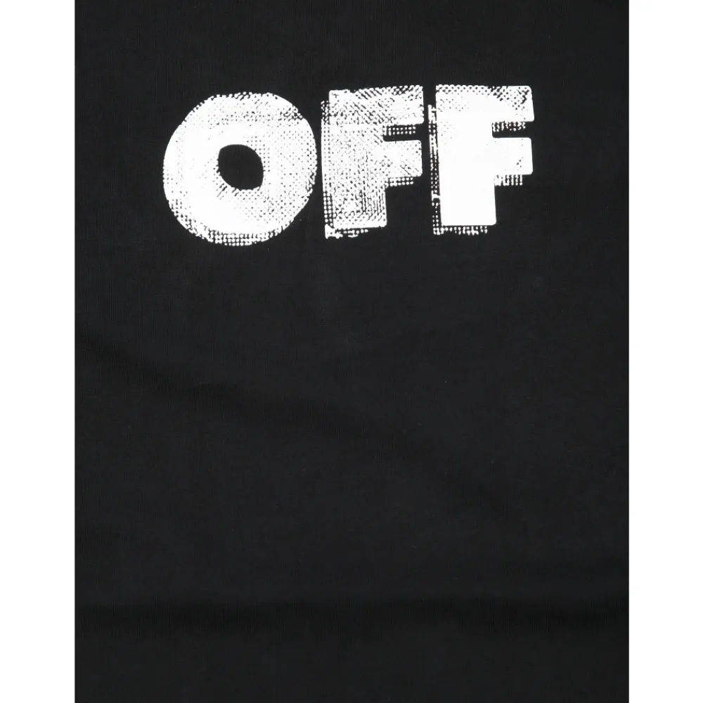 T Shirt ML Arrow Back Banda Manica>Off White Outlet