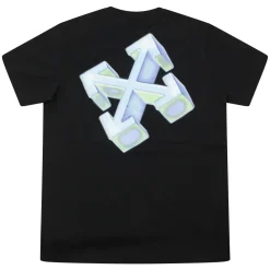 T Shirt Mm Arrow 3D Azzurro>Off White Outlet