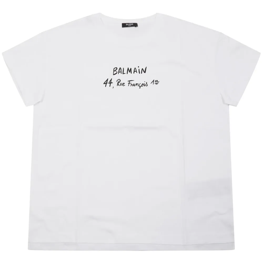 T Shirt Parlata Indirizzo>Balmain Clearance