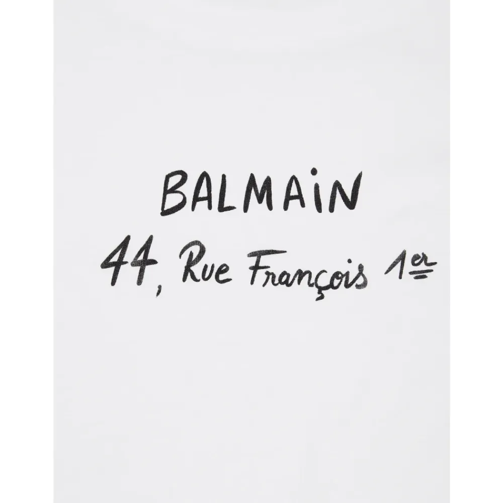 T Shirt Parlata Indirizzo>Balmain Clearance