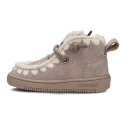 Taupe Sneakers für kleine Abenteurer>Shoesme Online
