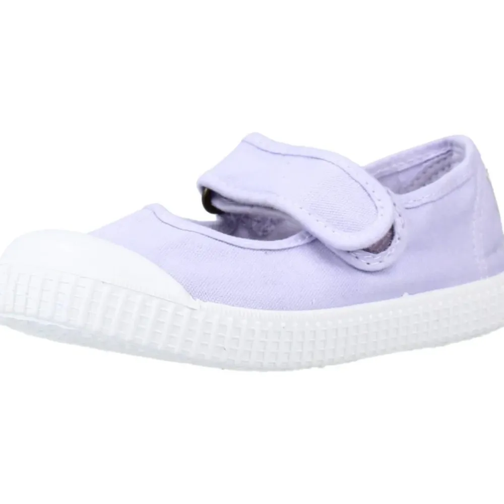 Textil Mary Janes in Himbeerfarbe>Victoria Discount