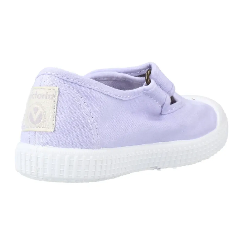 Textil Mary Janes in Himbeerfarbe>Victoria Discount