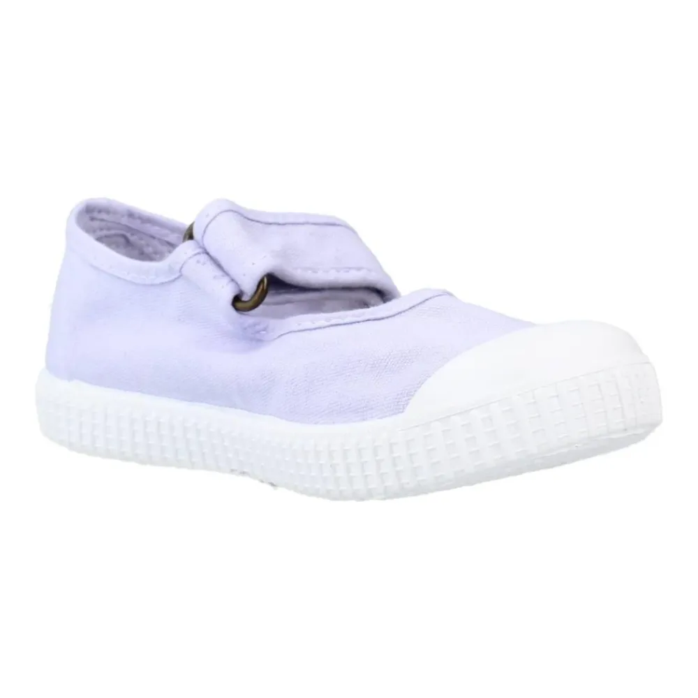 Textil Mary Janes in Himbeerfarbe>Victoria Discount