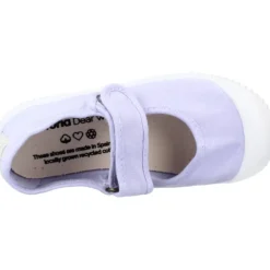 Textil Mary Janes in Himbeerfarbe><noscript><img width=